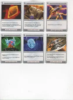Chaotic lot #132. Lot of 15 Battlegear cards - Image 3