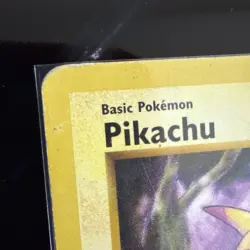 Pokemon Pikachu (Red Cheeks) 058/102 Base Set (Shadowless) Regular - Image 5