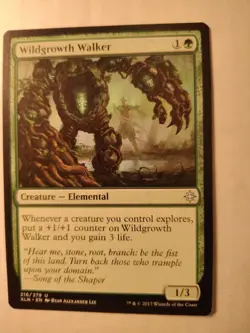 Wildgrowth Walker (216/279) – Ixalan – MTG Magic the Gathering - Image 1