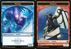 Weird Token // Goblin Token x4 - Guilds of Ravnica Guild Kits - NM-Mint, English - Image 1