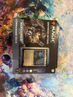 Magic: The Gathering Warhammer 40,000 Commander Deck Forces of the Imperium Gre… - Image 1
