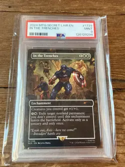 In the Trenches - Secret Lair Drop Series (SLD) Magic the Gathering PSA 9 - Image 1