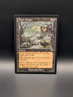 MTG - Toxic Deluge - RETRO FRAME - Sorcery - MH3 #412 - Rare - Image 1