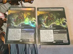 Grave Researcherx2 Extended Art (1 FOIL) Secrets of Strixhaven MTG MINT - Image 1