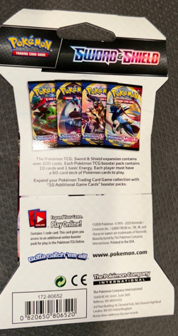 Pokemon TCG: Sword & Shield Base Set Sleeved Booster Pack | Snorlax Pack Art. 820650826528 - Image 2