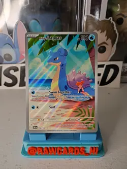 Pokemon TCG Misty’s Lapras 194/182 Destined Rivals Illustration Rare - Image 1