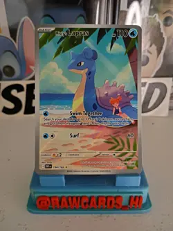 Pokemon TCG Misty’s Lapras 194/182 Destined Rivals Illustration Rare - Image 2