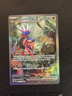 Pokemon Scarlet & Violet Koraidon EX 247/198 Special Illustration Rare - Image 1
