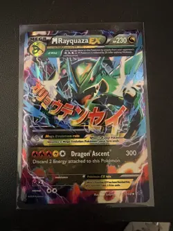 Pokemon TCG M Rayquaza EX 2015 XY Roaring Skies Ultra Rare 61/108 - Image 1