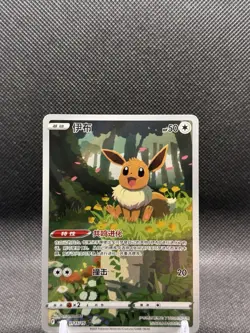 Pokemon TCG S-Chinese Exclusive Eevee Holo Card Gem Pack Vol2 CBB2C 01 15/15 - Image 1