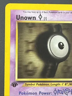 Pokemon TCG 1st Edition Neo Discovery Unown 68/75 HP - Image 2