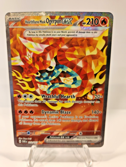 Hearthflame Mask Ogerpon ex 212/167 Special Illustration Rare Pokemon TCG - Image 1