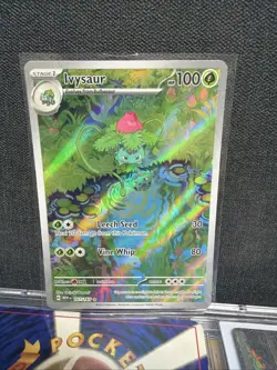 Ivysaur 167/165 Sv: Scarlet & Violet 151 Illustration Rare Holo English - Image 1