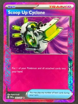 Pokemon Scoop Up Cyclone Ace Spec 162/167 TWM Twilight Masquerade NM - Image 1