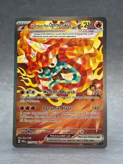 Pokemon - 212/167 Heartflame Mask Ogerpon ex SV06 TWM SIR Holo Full Art NM TCG - Image 1