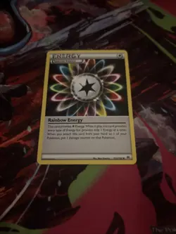 Pokemon XY - BREAKthrough #152/162 Rainbow Energy Uncommon LP - Image 1