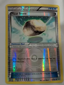 Float Stone - 137/162 - XY Breakthrough Reverse Pokemon Holo Foil Rare Nice! - Image 1
