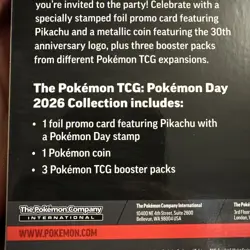 Brand New - Pokemon TCG: Pokemon Day 2026 Collection - Lot Of 5 - Factory Sealed - Image 4