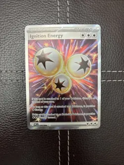 Pokemon TCG - Ignition Energy 124/094 - Phantasmal Flames - NM Ultra Rare (2025) - Image 1