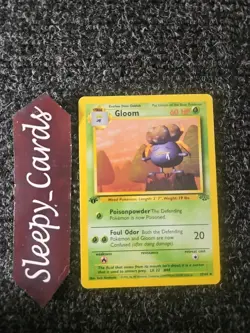 Gloom 37/64 Jungle Set 1st Edition Pokemon TCG NM - Image 1