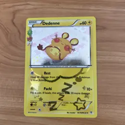 2016 Pokemon Generations Dedenne Reverse Holo Rookie #RC10/RC32 - LP - Image 1