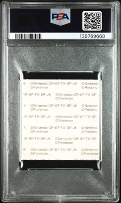 2024 POKEMON DAIICHI PAN DECO CHARACTER STICKERS PART 206 UMBREON PSA 10 - Image 2