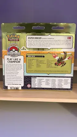 POKEMON TCG: 2016 World Championship Deck-JESPER ERIKSON BEBE Factory Sealed - Image 2