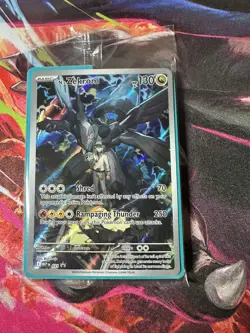 Pokemon N's Zekrom 031/ME Illustration Rare Black Star Promo - Image 2