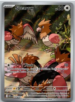 Spearow 151/132 Illustration Rare Mega Evolution Pokemon NM - Image 1