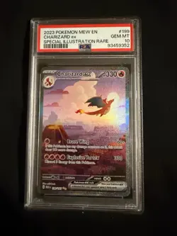 Charizard ex 199/165 Pokemon 151 Special Illustration Rare PSA 10 Gem Mint 2023 - Image 1