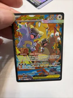 Pokemon TCG Mega Kangaskhan EX 182/132 Mega Evolution Secret Illustration Rare - Image 1
