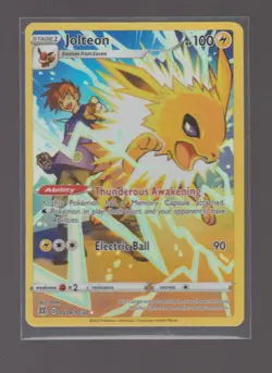 JOLTEON TG04/TG30 HOLO BRILLIANT STARS TRAINER GALLERY POKEMON HOLO NM/M - Image 1
