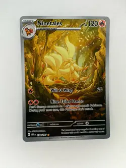 Ninetales 199/197 Illustration Rare Pokemon Obsidian Flames ENG NM - Image 1