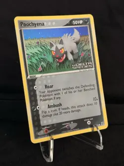 *STAMPED* Pokemon Poochyena 79/113 EX Delta Species Reverse Holo - Image 2