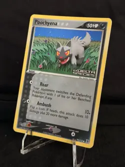 *STAMPED* Pokemon Poochyena 79/113 EX Delta Species Reverse Holo - Image 3