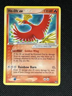 Pokemon Ho-Oh ex Ultra Rare Regular 017/017 POP Series 3 2006 110 HP - Image 1