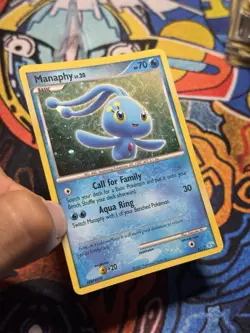 Manaphy 4/12 DP Trainer Kit Manaphy Lucario Holo Pokemon 1c Start Auctions! - Image 3