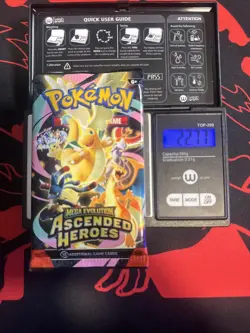 22.77g HEAVY - Pokemon TCG Ascended Heroes Booster Pack - Semi Or God Pack UUU - Image 1