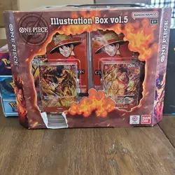 Bandai One Piece Card Game Illustration Box vol.5 Promo English damaged - Image 1