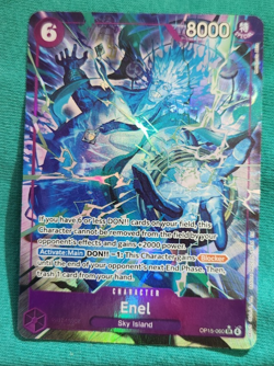Enel OP15-060 SR Alt Art - One Piece TCG English Card Adventure On Kami’s Island - Image 1