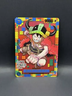 Monkey.D.Luffy P-110 LEGO PROMO One Piece Day 25 Promotion Japanese Foil Bandai - Image 2