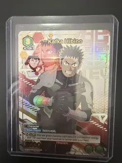 Kafka Hibino R UE12BT/KJ8-1-062 Union Arena Kaiju No 8 NM Foil* alternate art - Image 1