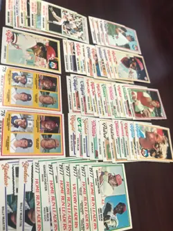 1978 Topps Baseball HOF Lot of 55 EX - Image 1