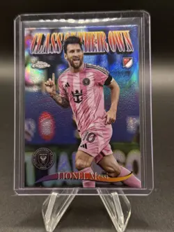 2025 Topps Chrome MLS Class Of Their Own Lionel Messi #CO-10 Inter Miami CF - Image 1