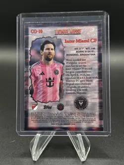 2025 Topps Chrome MLS Class Of Their Own Lionel Messi #CO-10 Inter Miami CF - Image 2