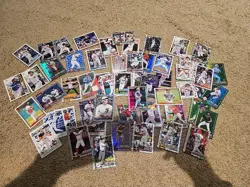 2026 TOPPS SERIES 1 BASEBALL INSERT & PARALLEL LOT OF 95 CARDS RC INCLUDE - Image 1