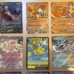Pokemon Bundle Of EX, V & Vmax & V Star 9 Cards - Image 2