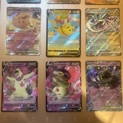 Pokemon Bundle Of EX, V & Vmax & V Star 9 Cards - Image 3