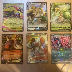 Pokemon Bundle Of EX, V & Vmax & V Star 9 Cards - Image 3
