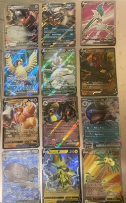 Pokemon Bundle of EX V & Vmax & V Star 12 Cards! 🔥 ⭐ - Image 1